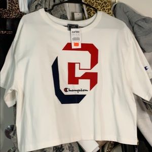 White Champion Shirt